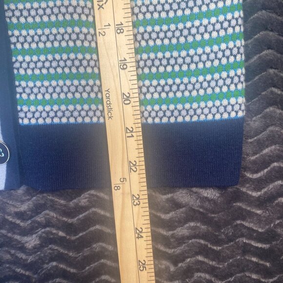 J.Crew  Striped Cardigan Sweater W/ Bow Detail cotton blend ,womens size Small - Picture 7 of 8